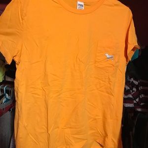 Victoria’s Secret PINK Yellow Shirt XL